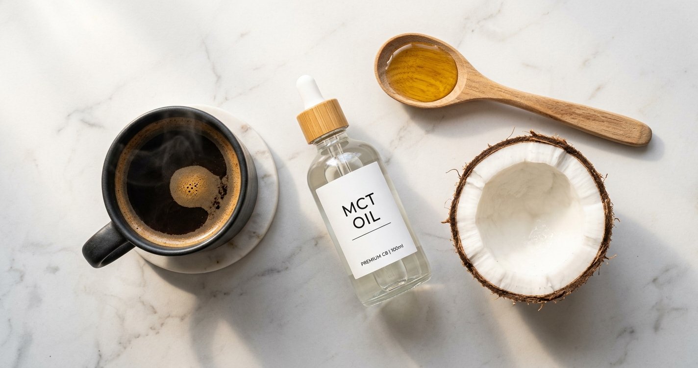 Intermittent fasting with MCT oil coffee