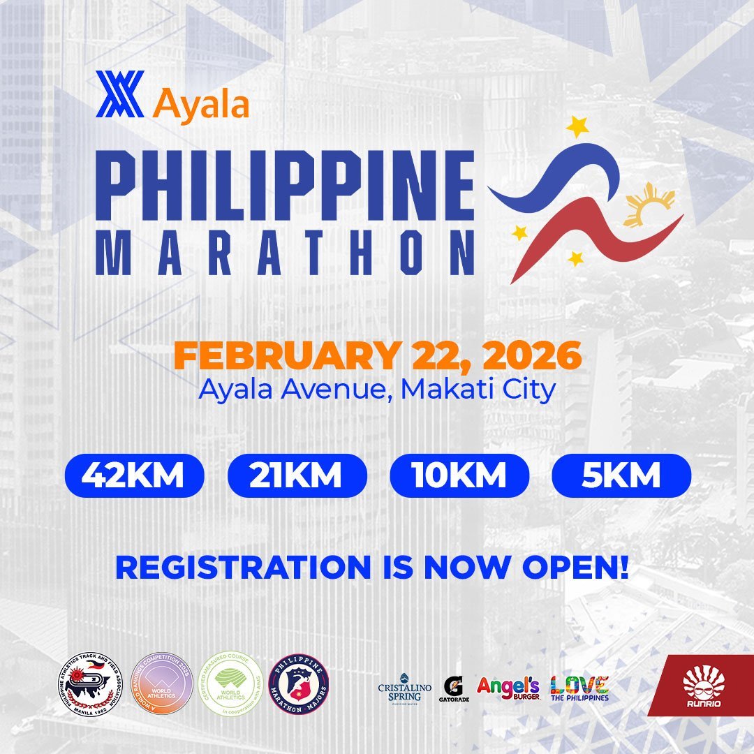 Ayala Philippine Marathon 2026 poster