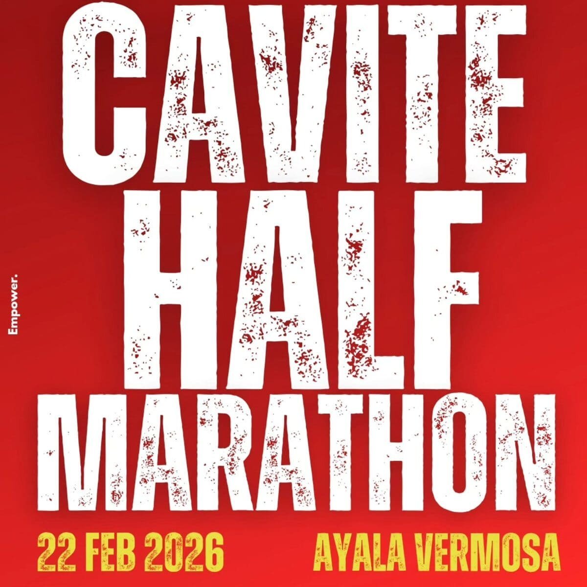 Cavite Half Marathon 2026 poster