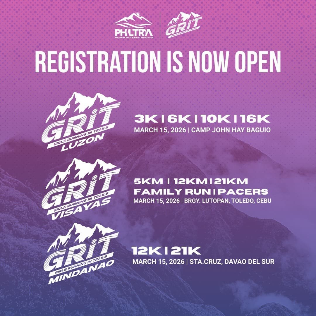 Girls Running in Trails - GRIT 2026 poster