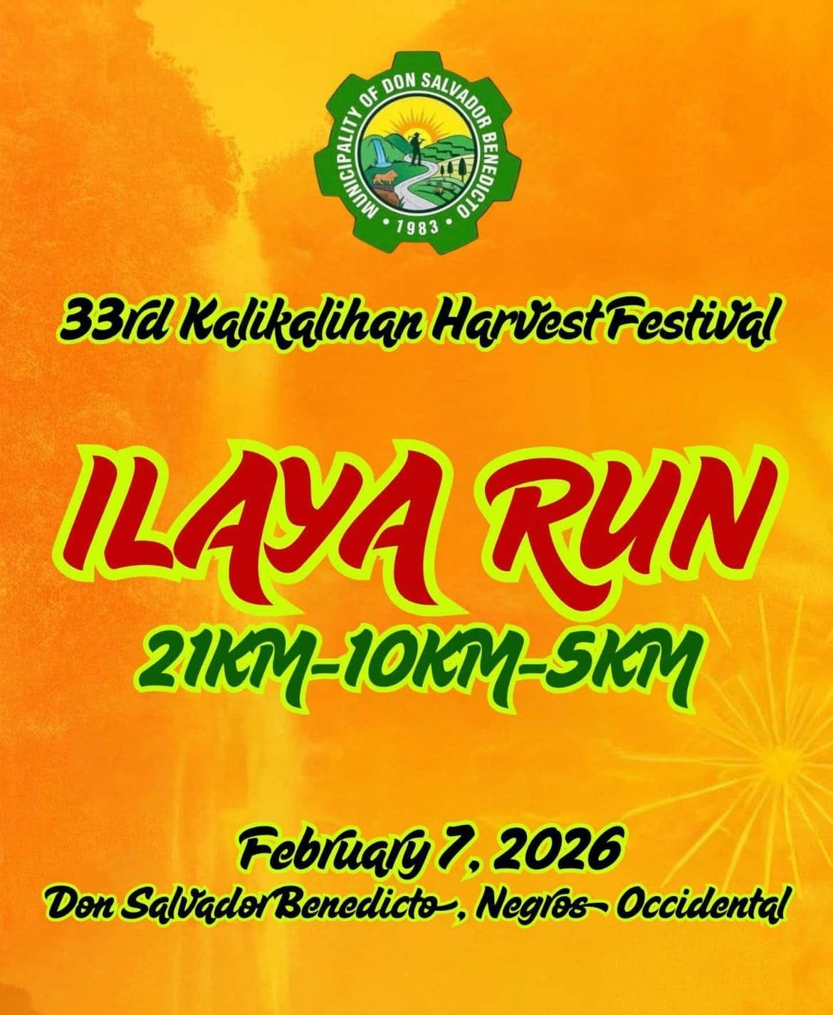 Ilaya Run 2026 poster