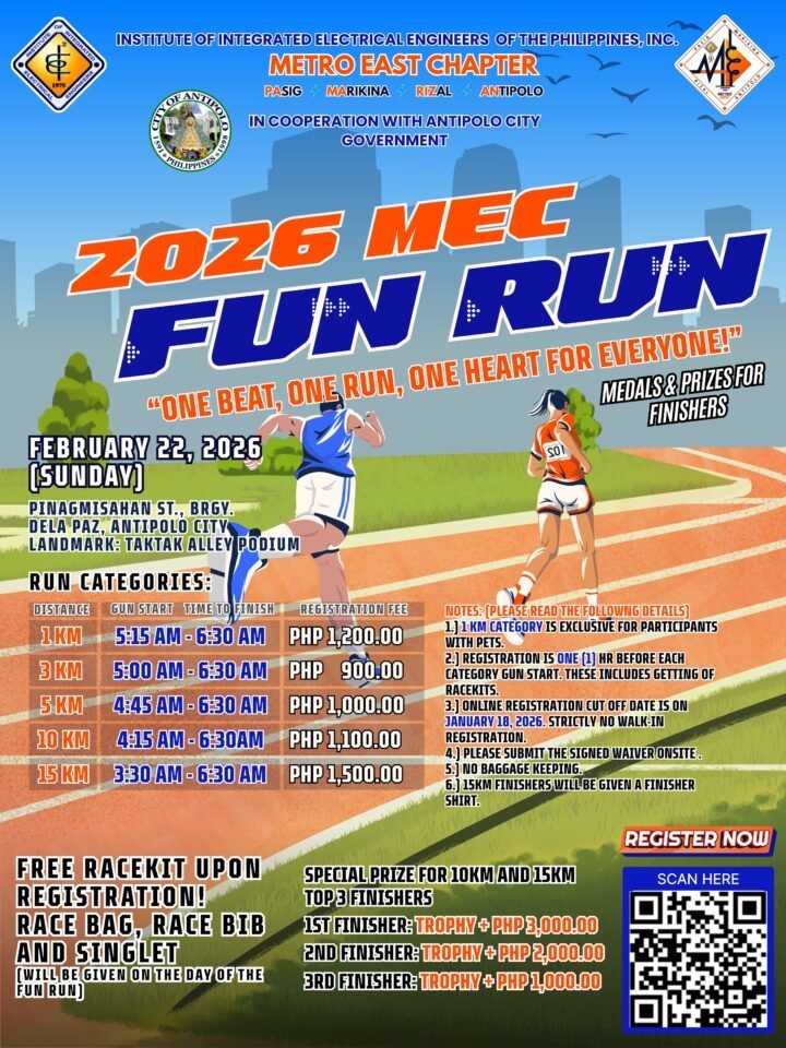 MEC FUN RUN 2026 poster