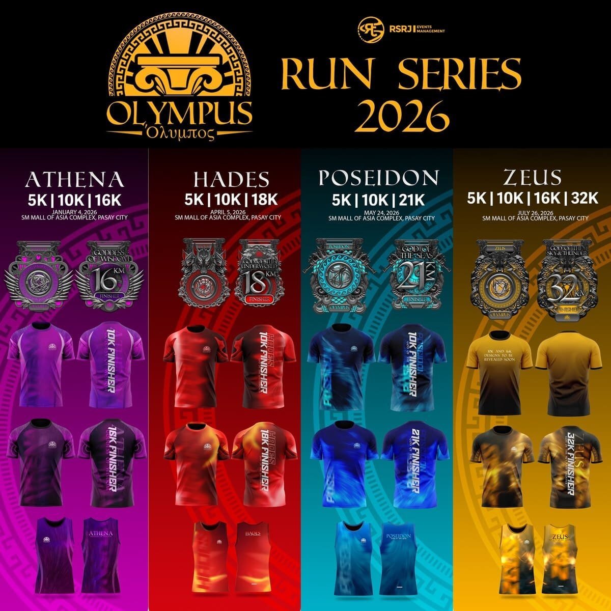Olympus Run Series 2026 poster