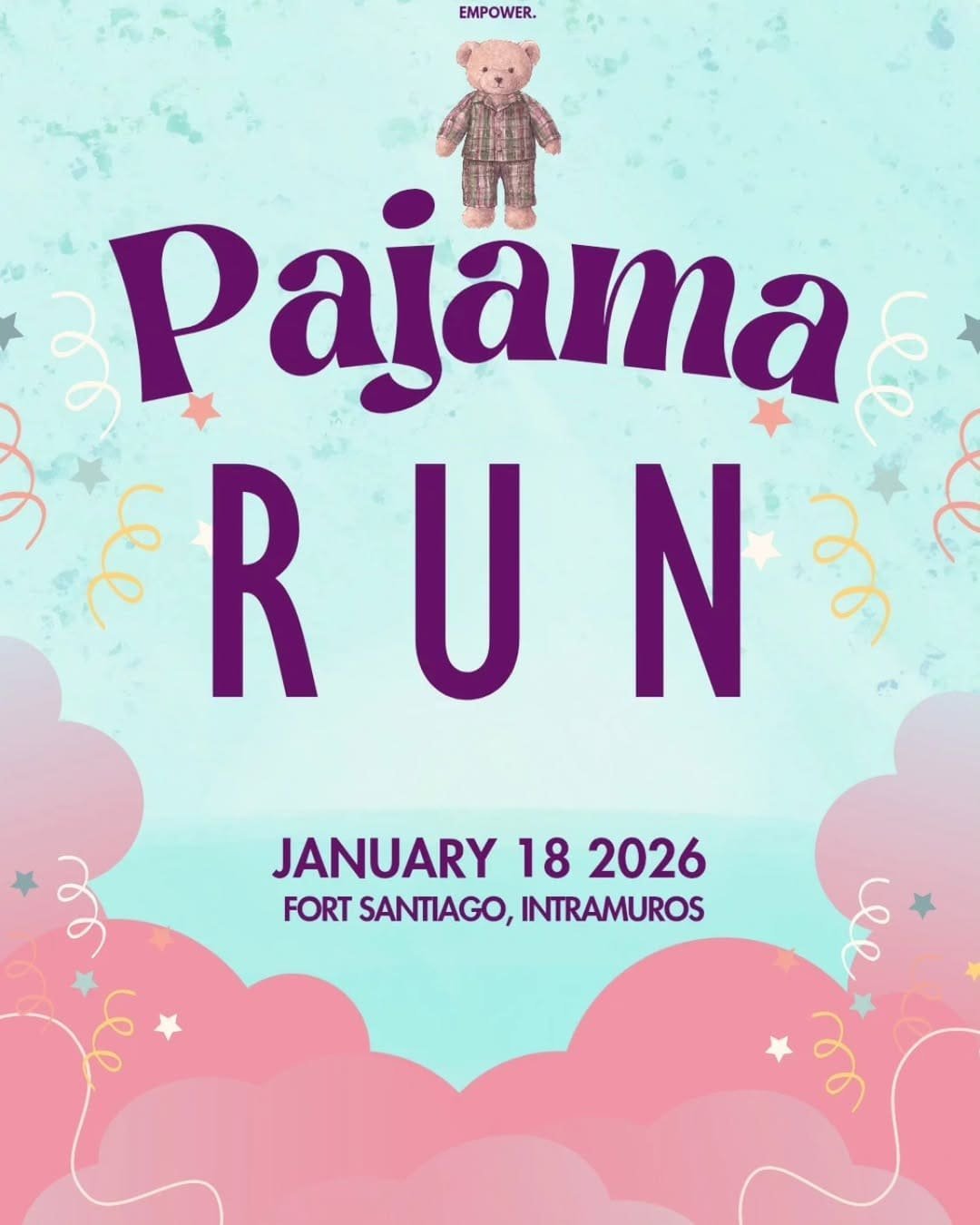 Pajama Run 2026 poster