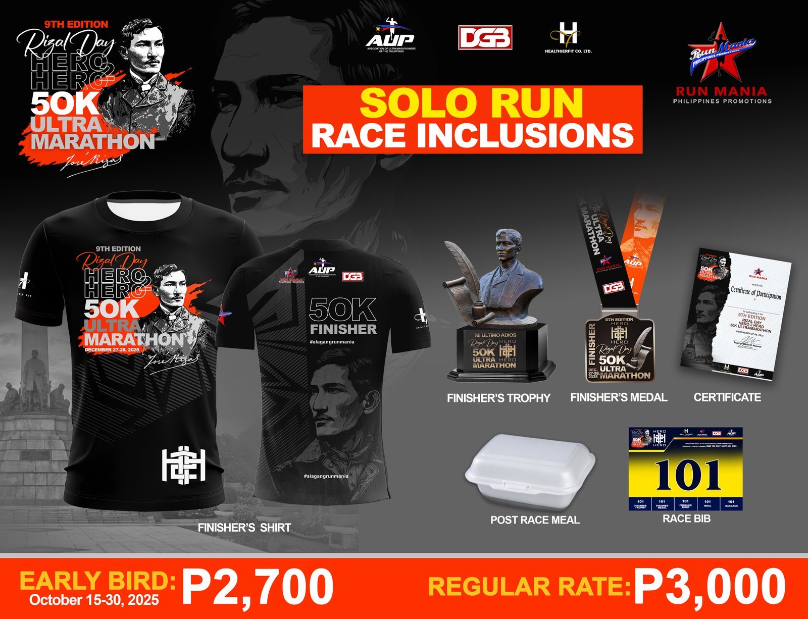 9th Edition Rizal Day HERO2HERO