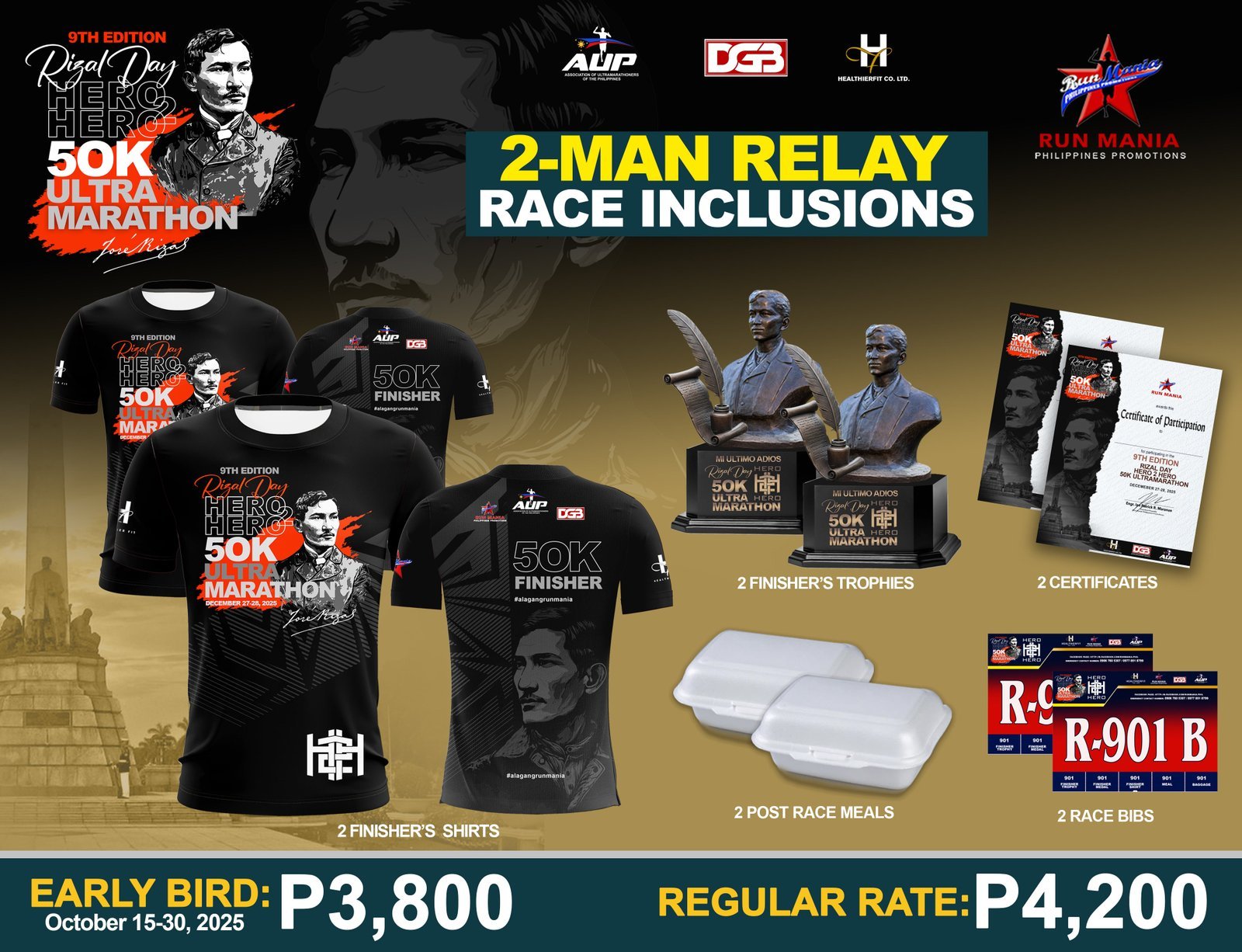 9th Edition Rizal Day HERO2HERO