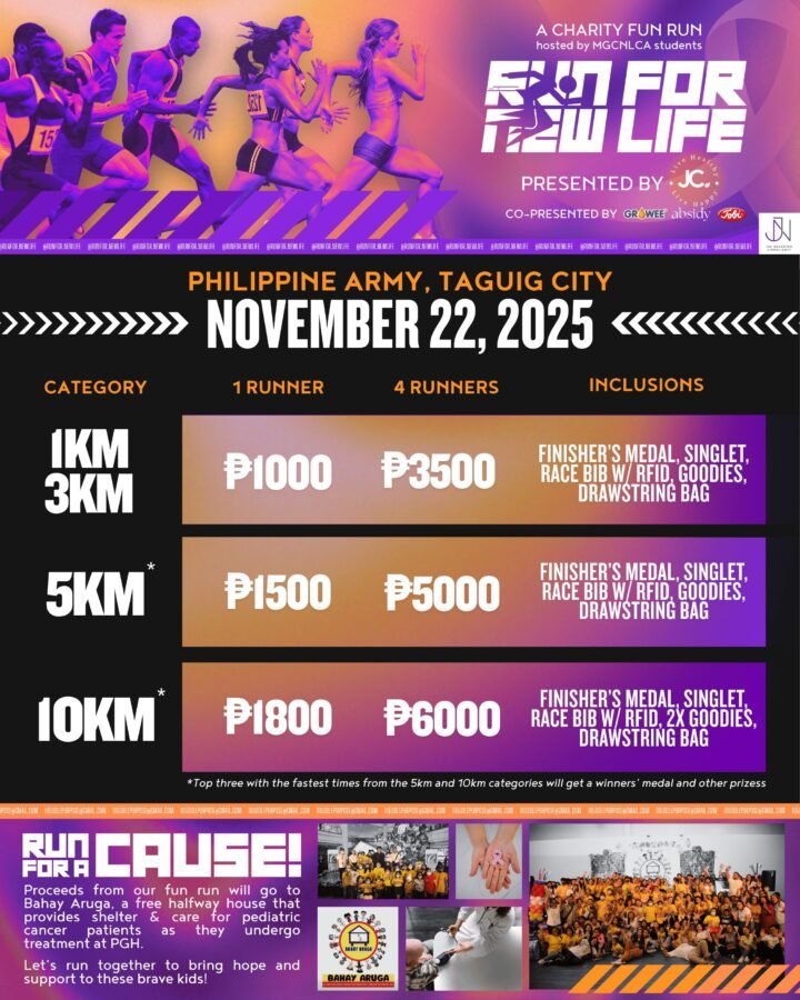 Run for New Life 2025 poster