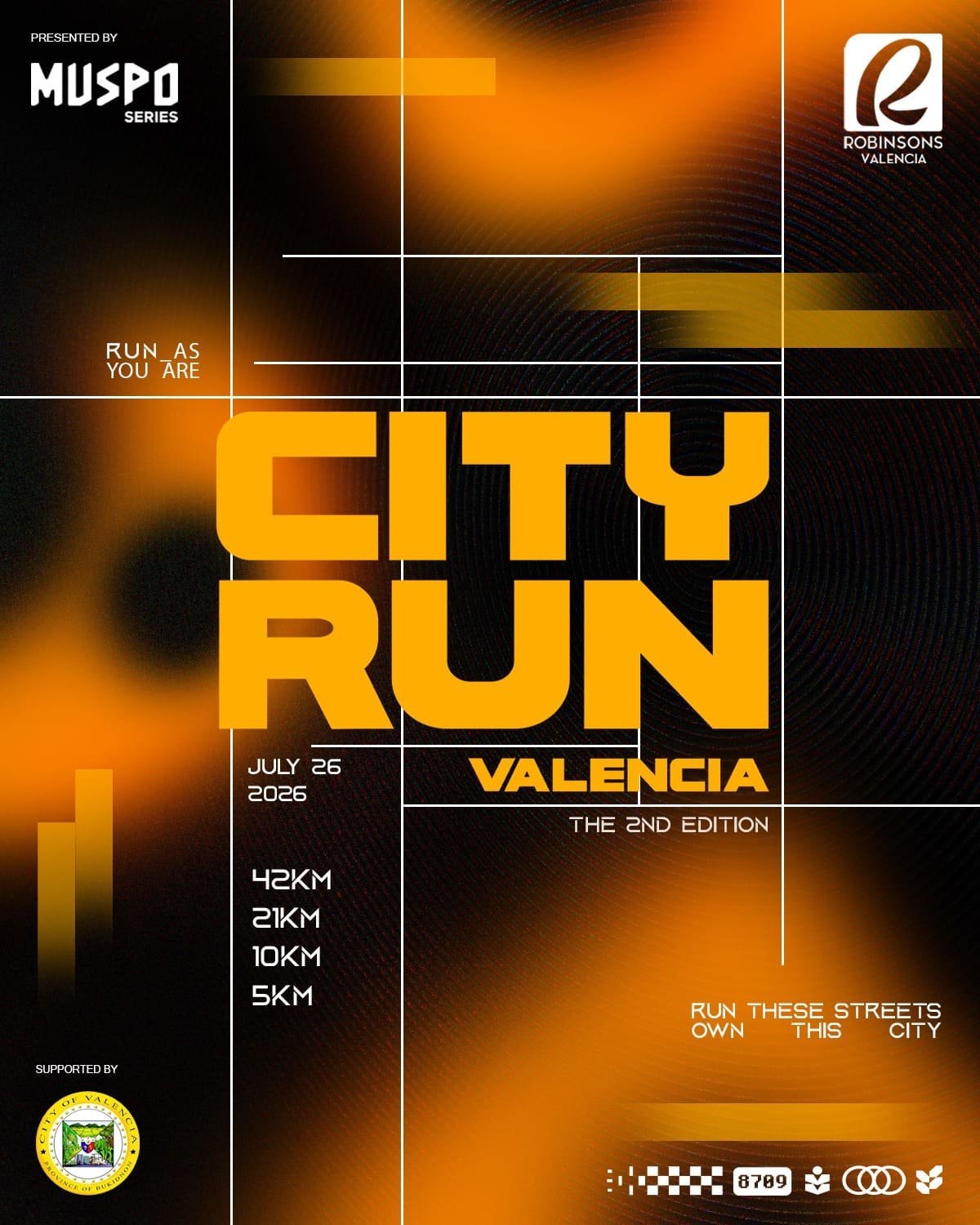Run Valencia 2026 poster