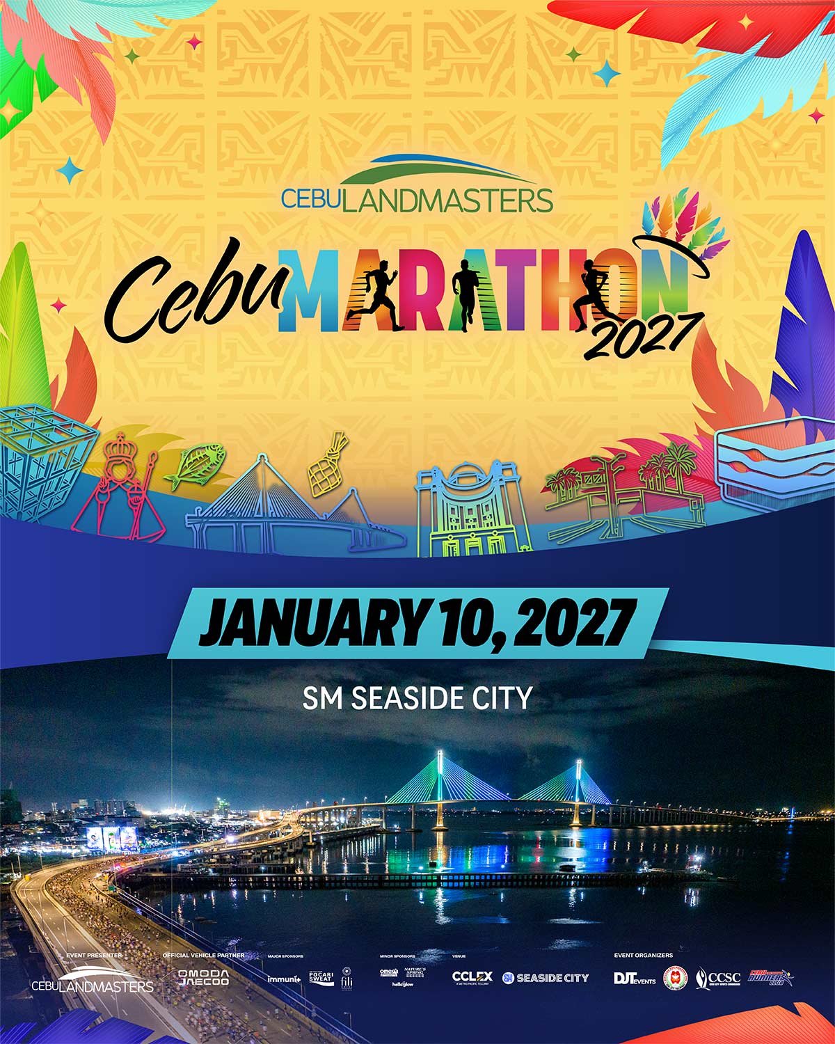Cebu Marathon 2027 poster