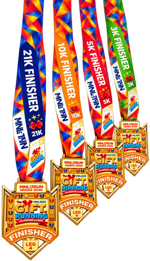 The Gift of Running 2026 Finisher Medal