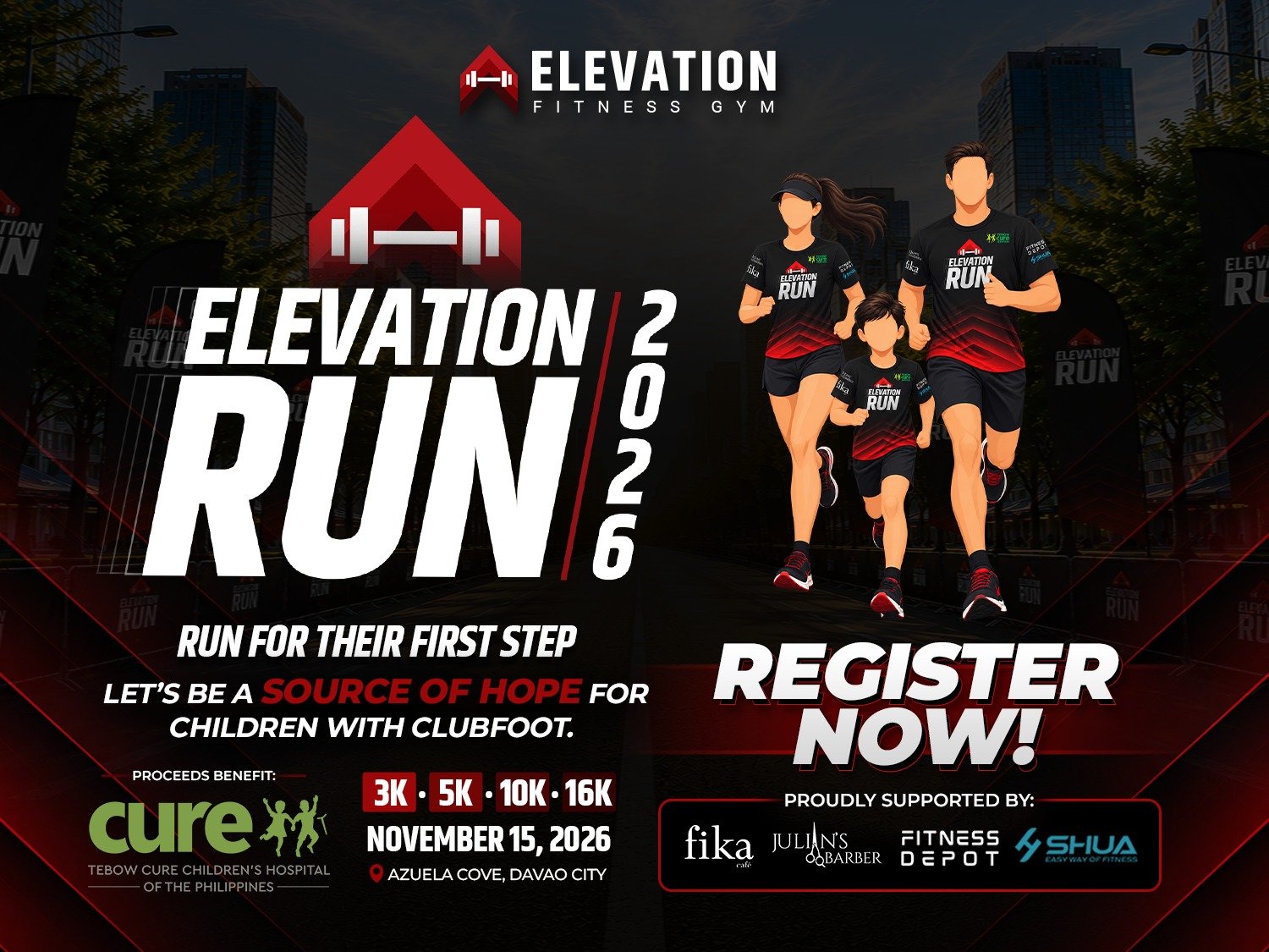 Elevation Run 2026 poster