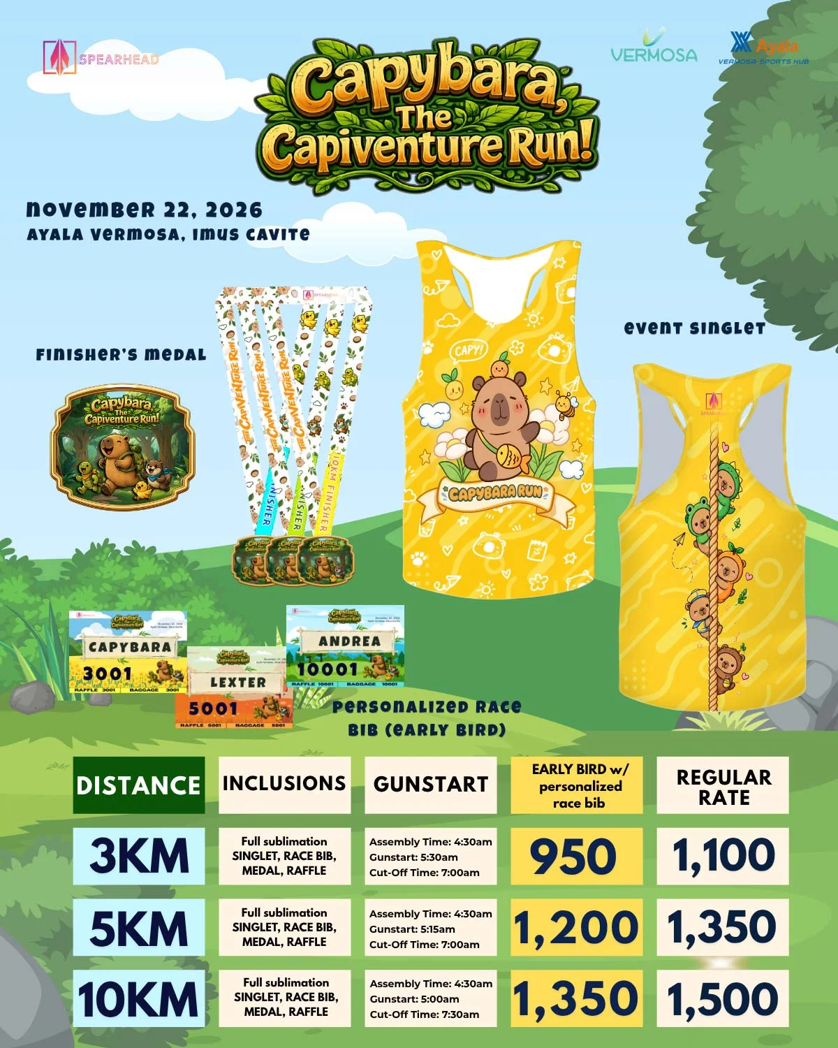 Capybara, The Capiventure Run! 2026 poster