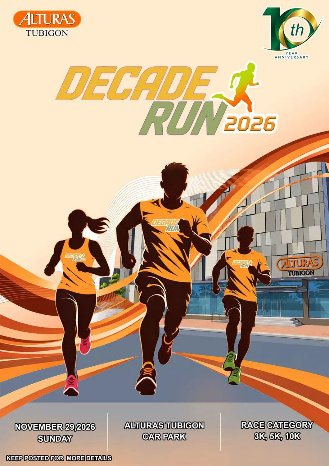 Decade Run 2026 poster