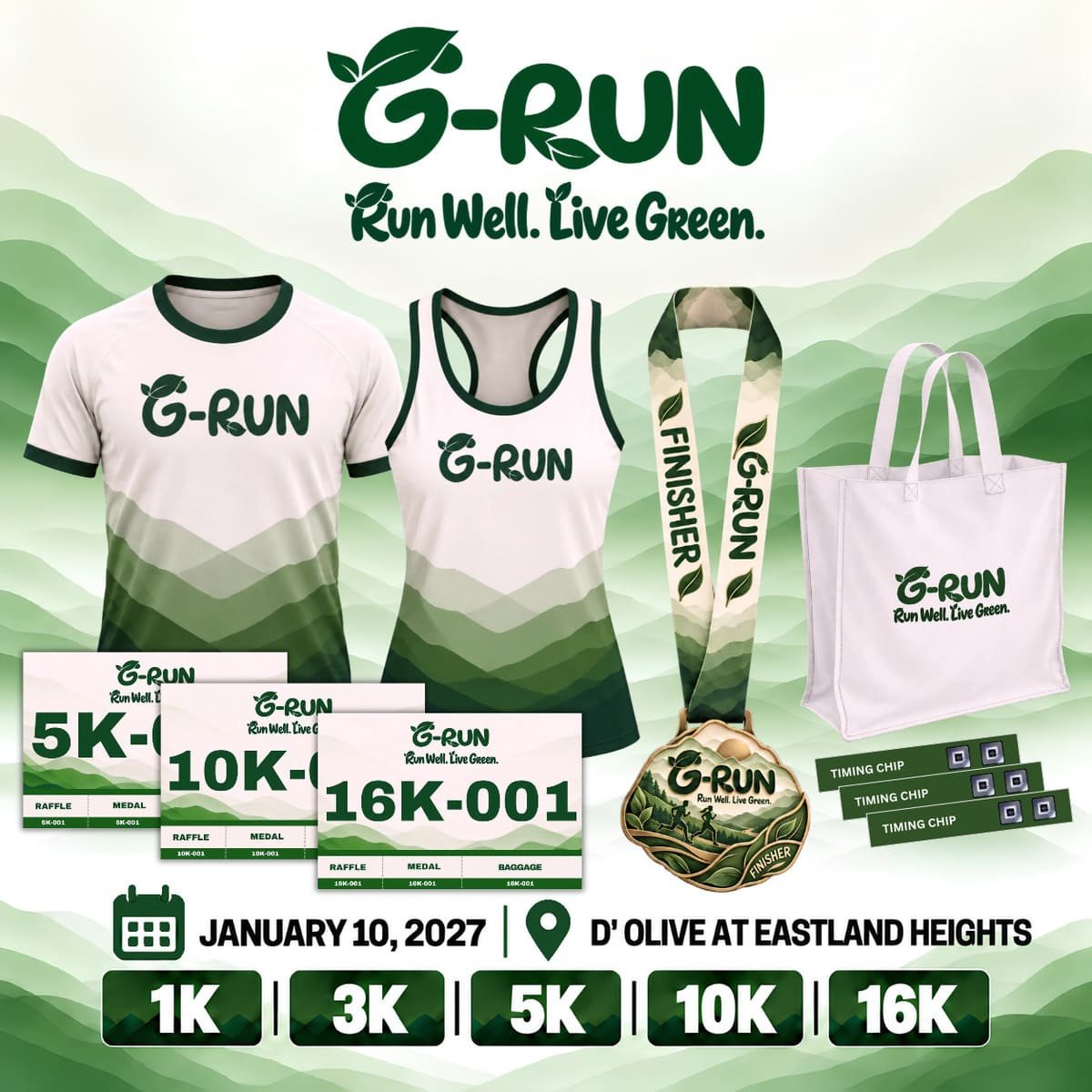 G-Run 2027 poster