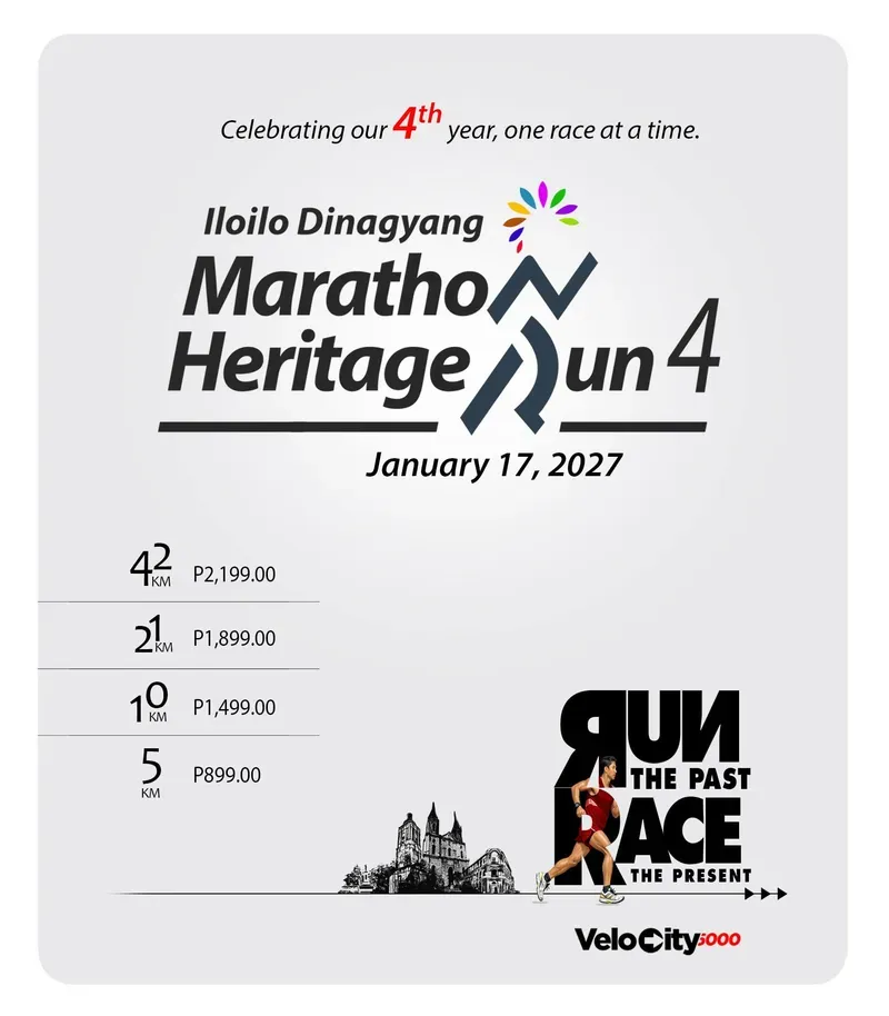 Iloilo Dinagyang Marathon – Heritage Run 4 2027 poster