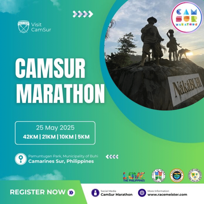 CamSur Marathon 2025 poster