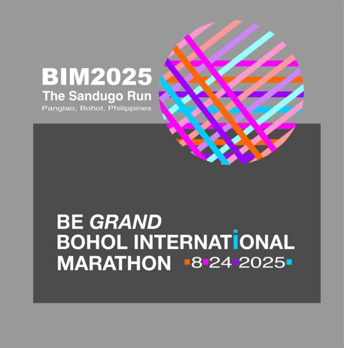 Bohol International Marathon 2025 poster