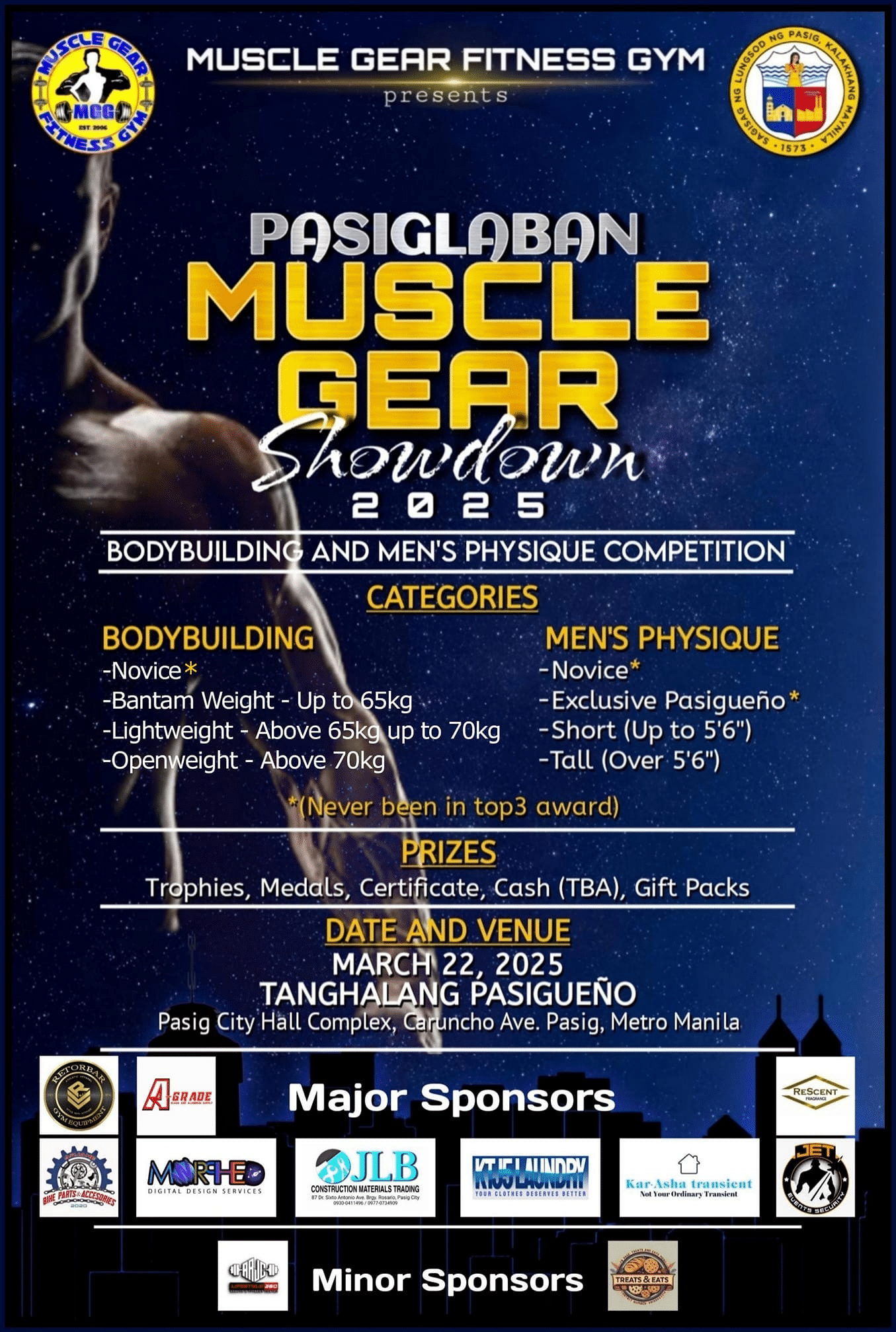 Pasiglaban Muscle Gear Showdown 2025 poster