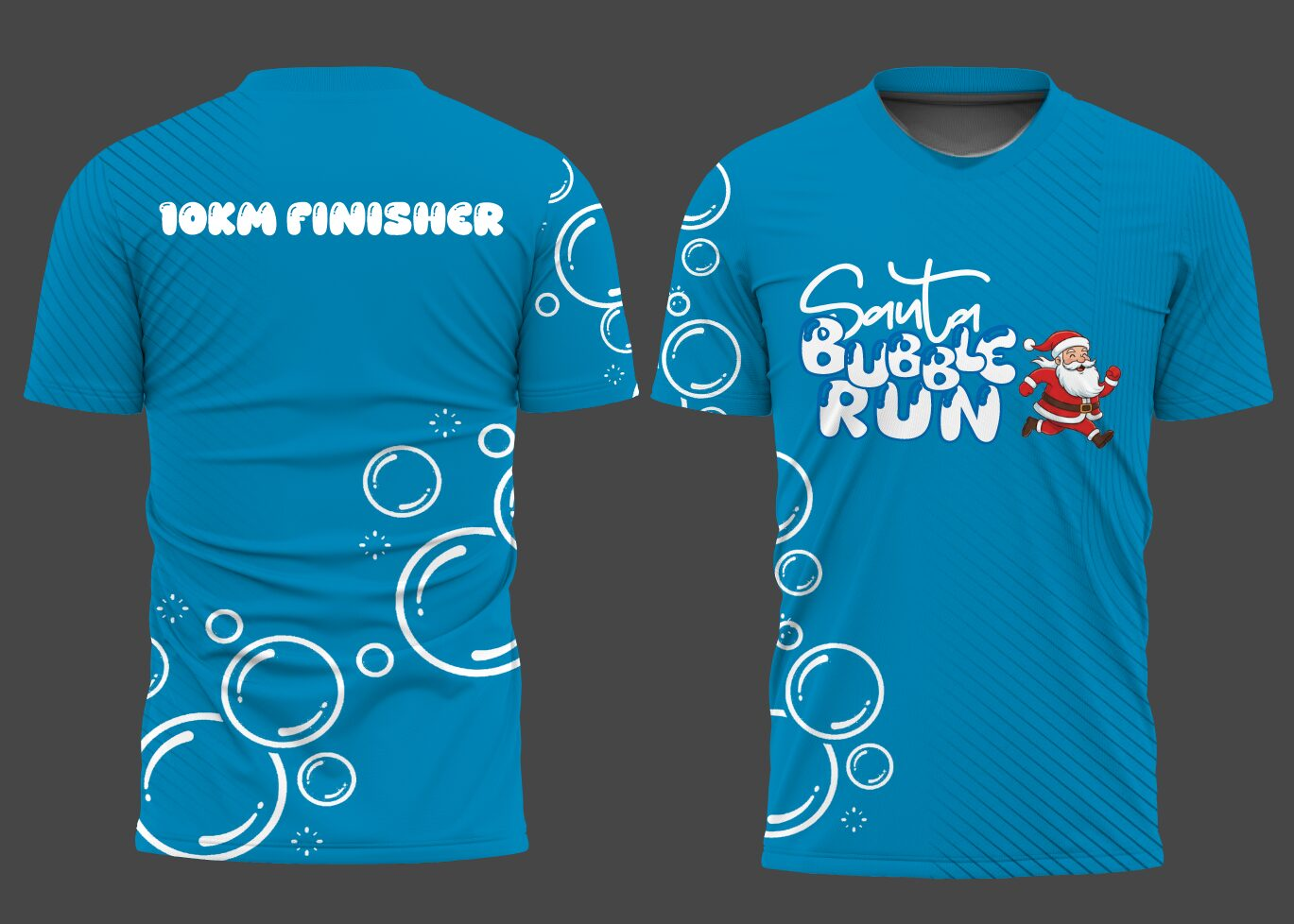 Santa Bubble Run 2025