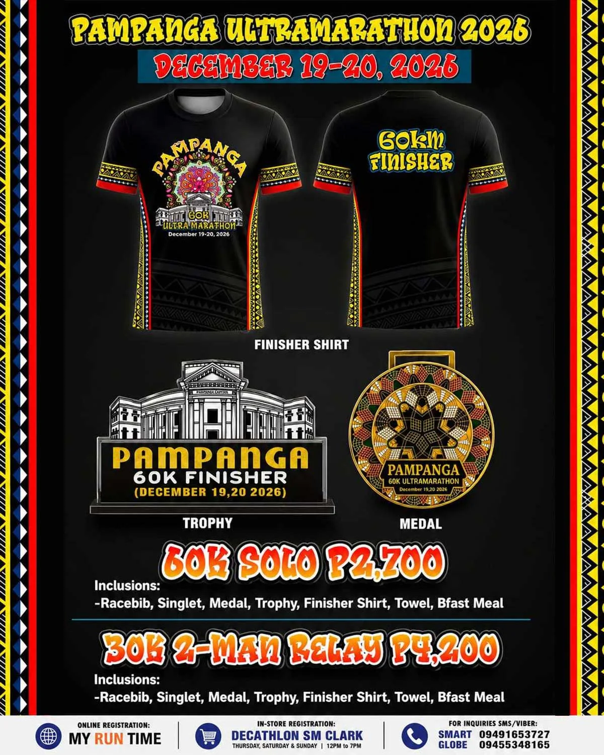 Pampanga Ultramarathon 2026 poster