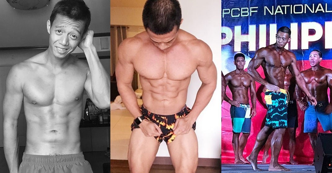 Coach Jeff Alagar transformation in 2016, 2017 and 2018 before PCBF Mr. Philippines