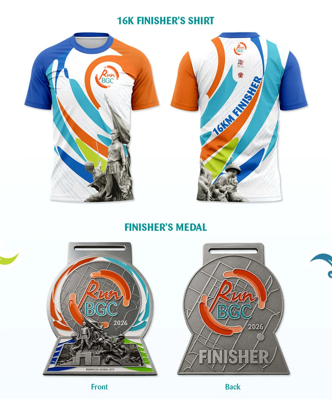 Run BGC 2026 Finisher Medal