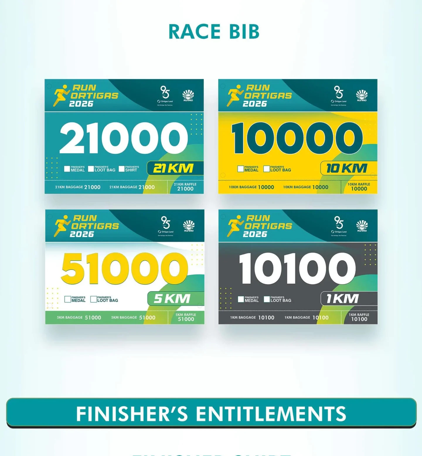 Run Ortigas 2026 Race Bib