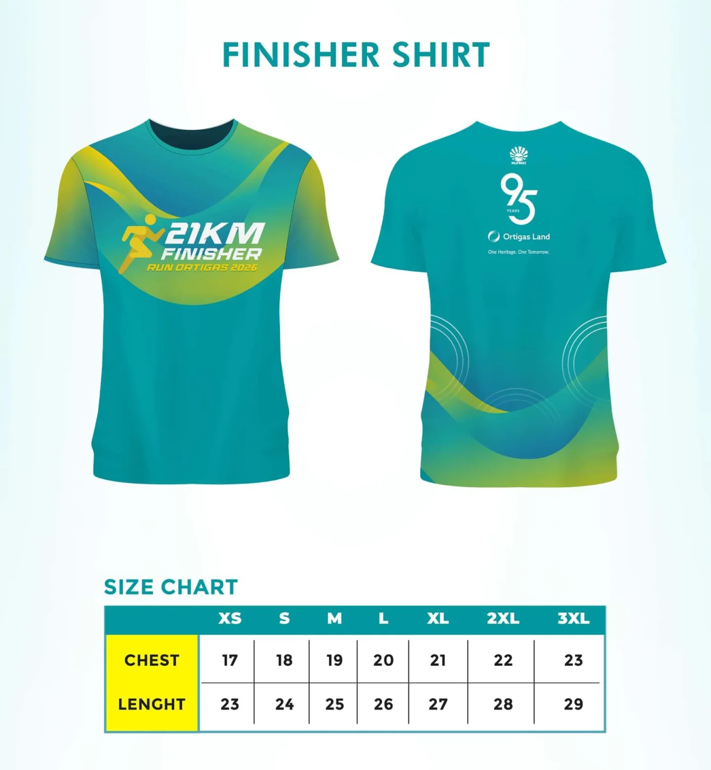 Run Ortigas 2026 Finisher Shirt