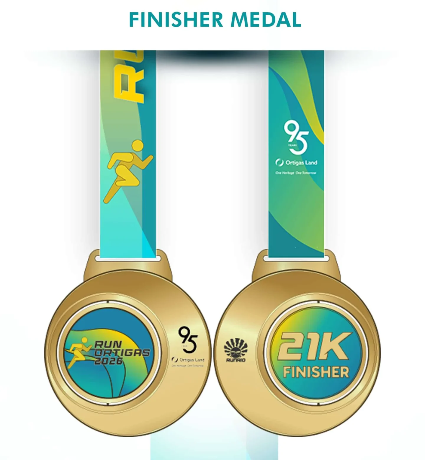 Run Ortigas 2026 Finisher Medal