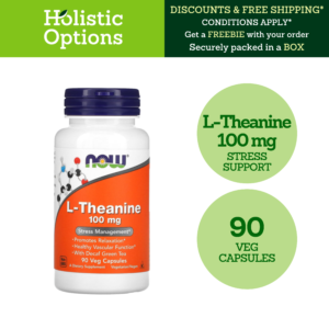 NOW Foods L-Theanine 100mg